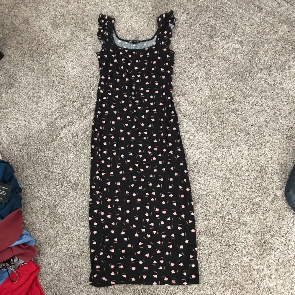 Billabong pencil dress floral small